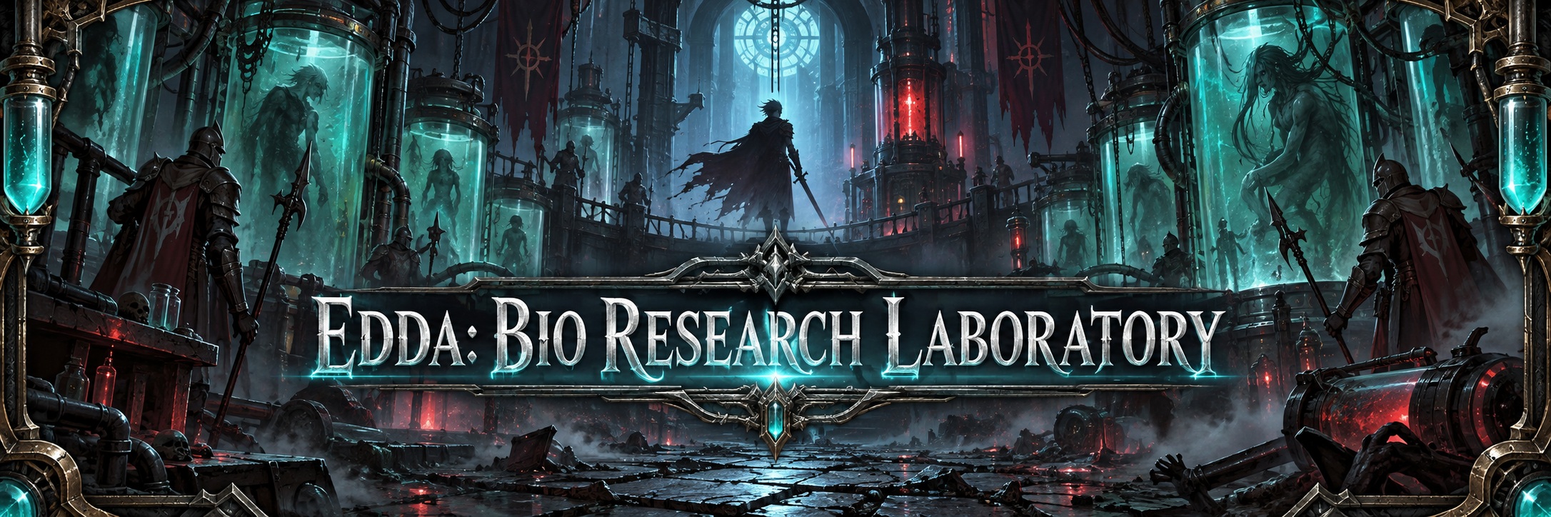 Image Placeholder: EDDA Bio Research Laboratory header or party screenshot