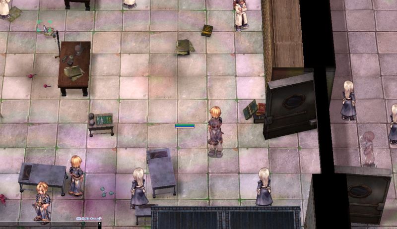 Image Placeholder: Darkened laboratory sector